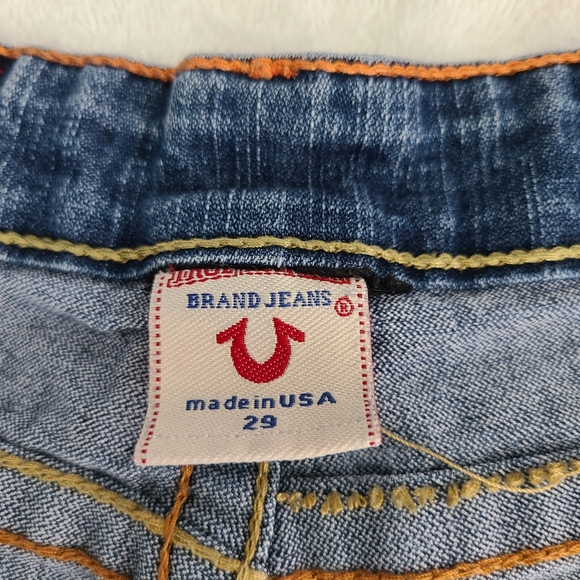 True Religion Jean Short Shorts Size 29 - Picture 4 of 8